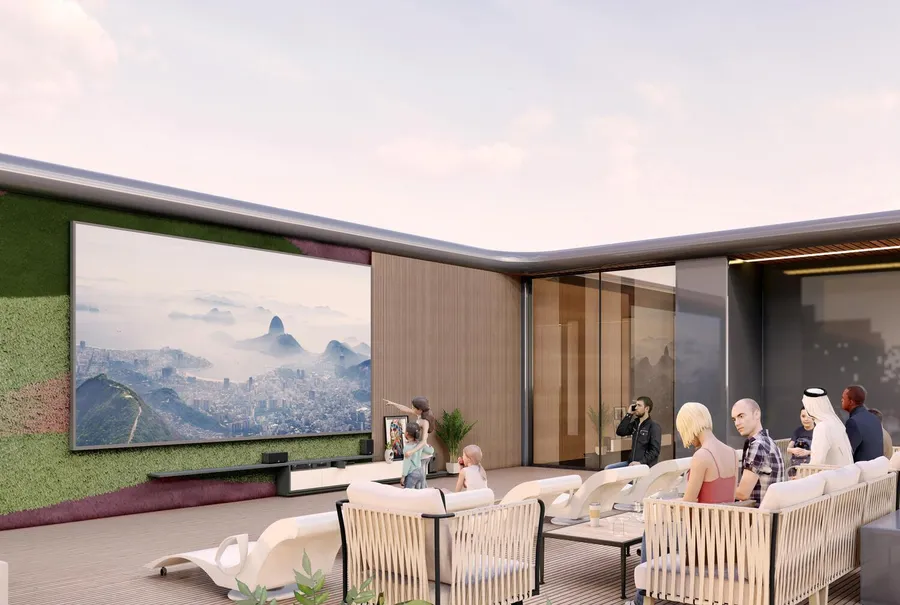 Outdoor Cinema at The Eighty Three.