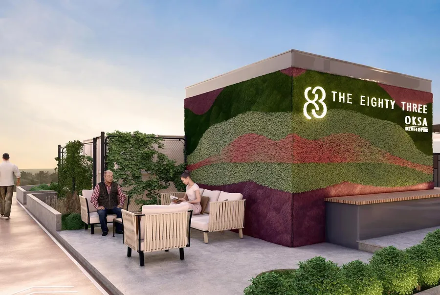 Outdoor Seating at The Eighty Three.