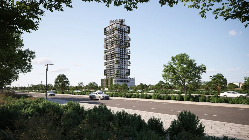 Treppan Tower, Jumeirah Village Triangle (JVT) · render 3