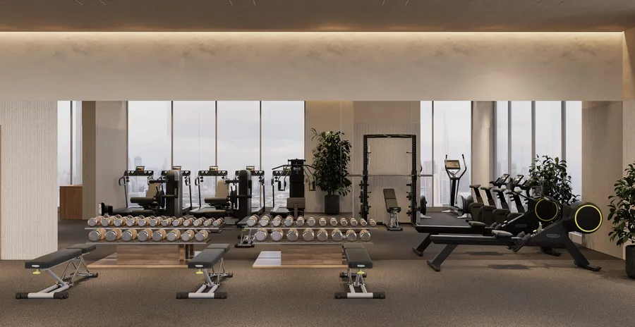 Gym at Oak Yard.