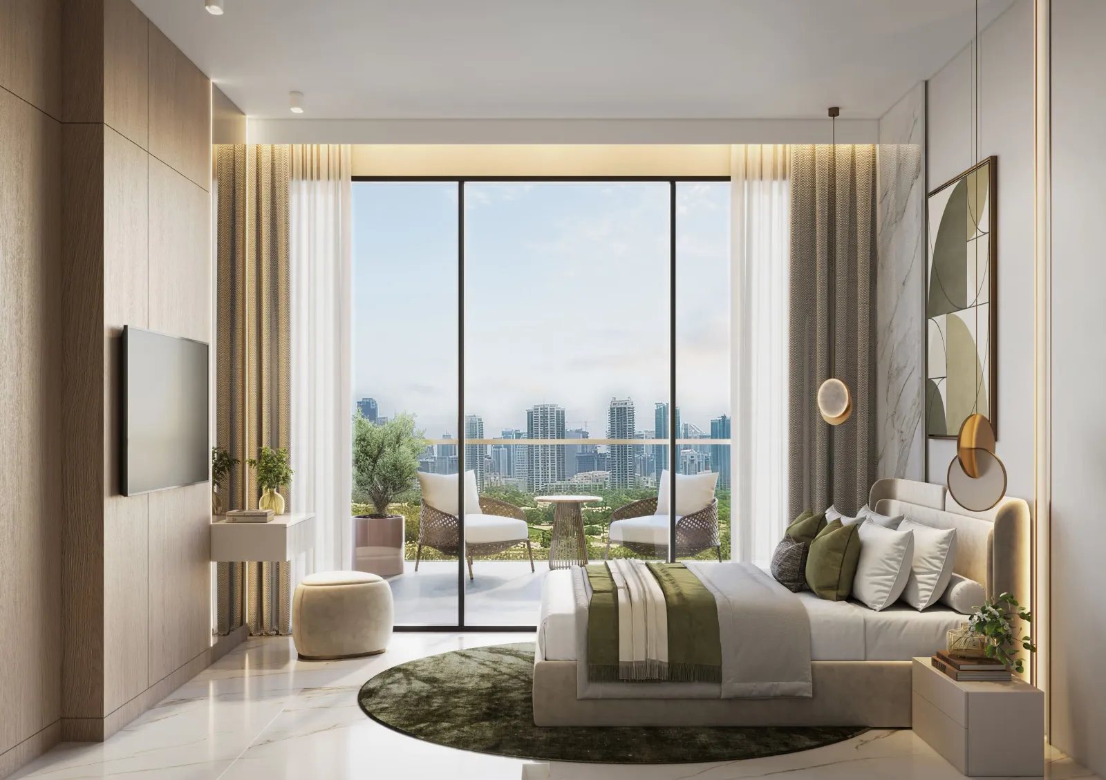 Aark Terraces, Dubai Land Residence Complex (DLRC) · render 2