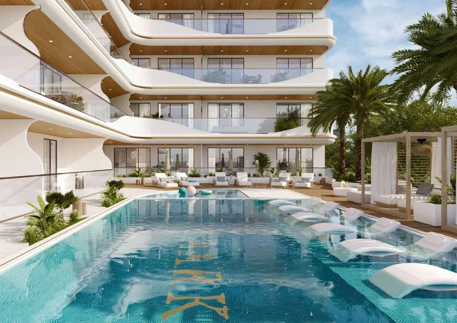 Infinity Swimming Pool at Aark Terraces.