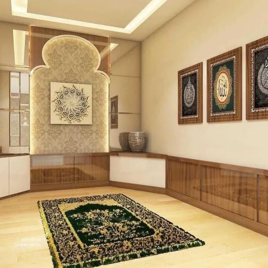 Prayer Room at Azra Residence.