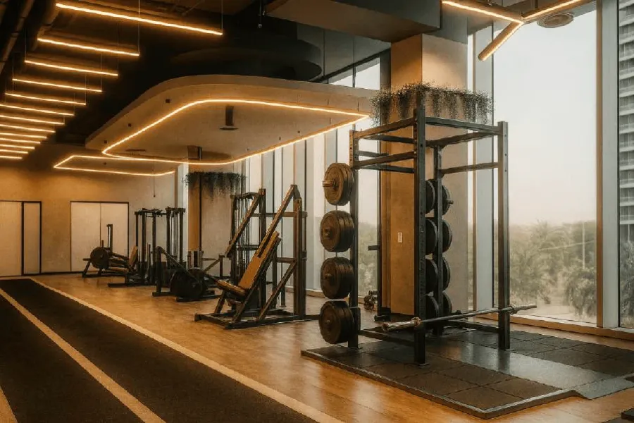 State-of-the-Art Gym at Greenfield Living.