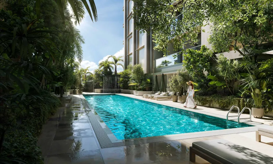 Swimming Pool at Enchante.