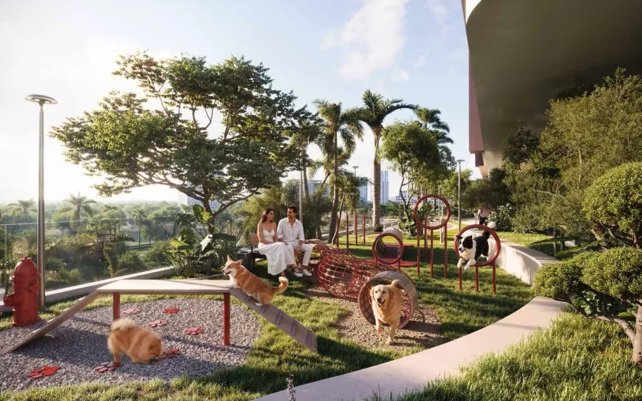 Pet Park at Enchante.