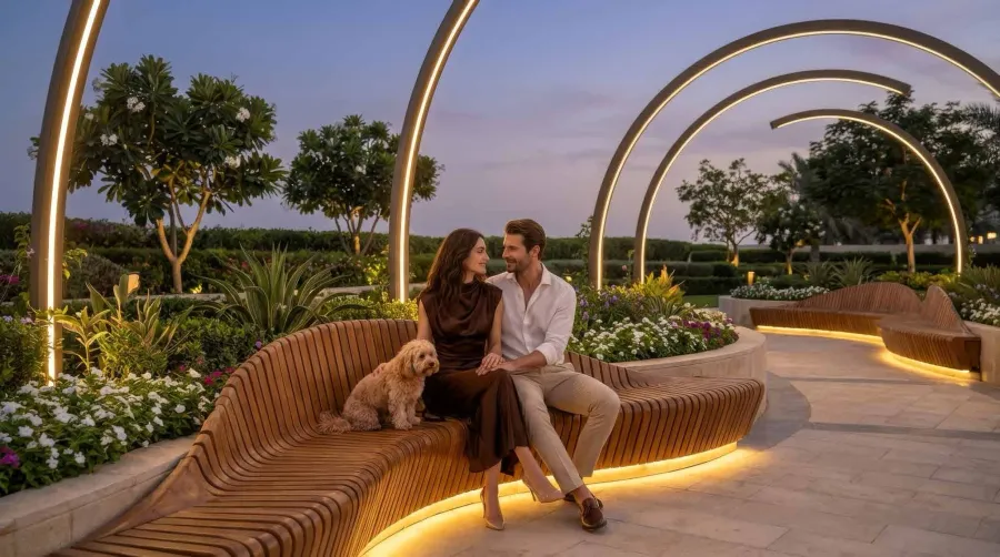Seating Area at Enchante.