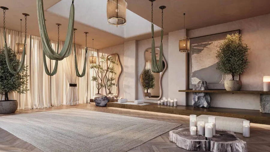 Fitness & Yoga Studio at Enchante.