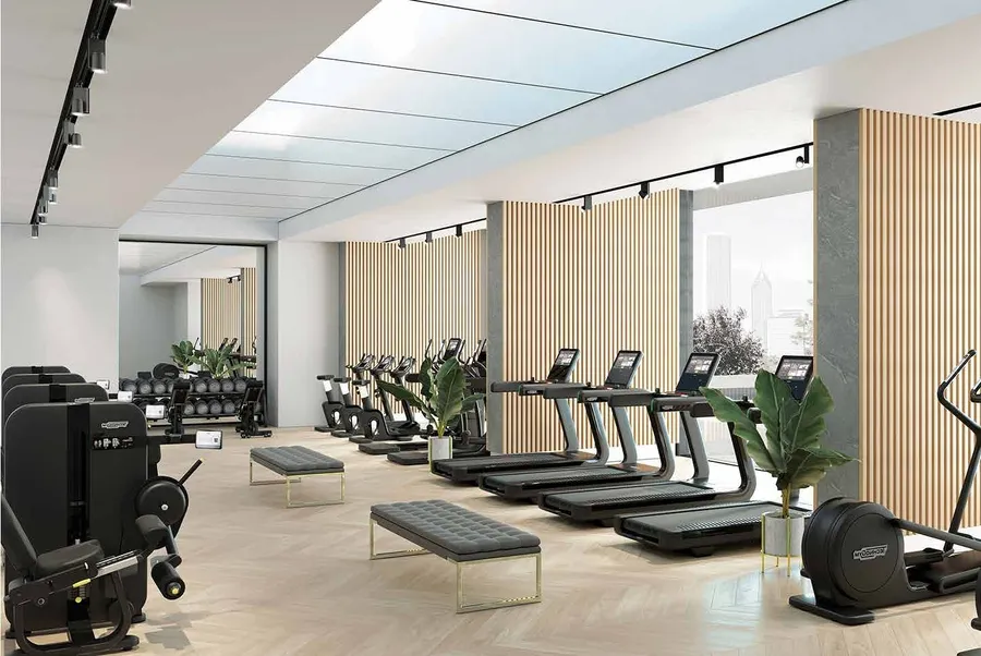 Gym at Exotica by Al Marina.