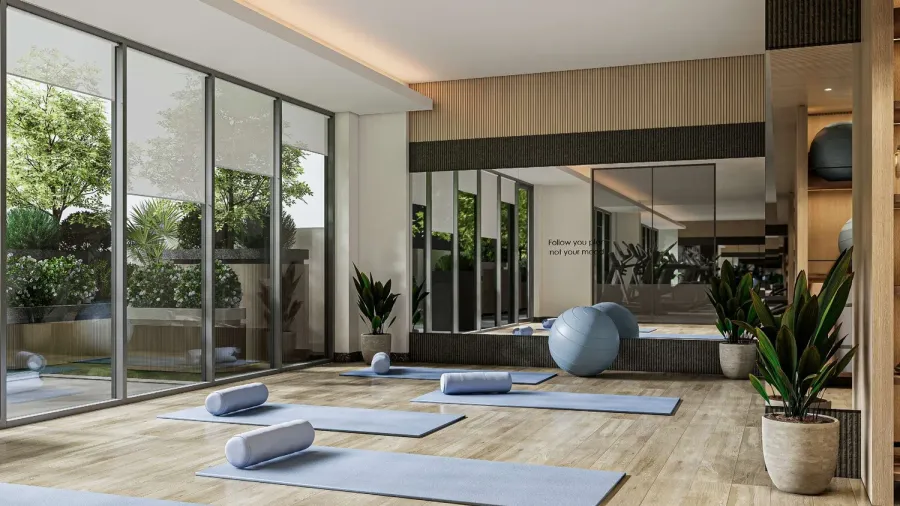 Fitness Studio at Parkgreen Residences.