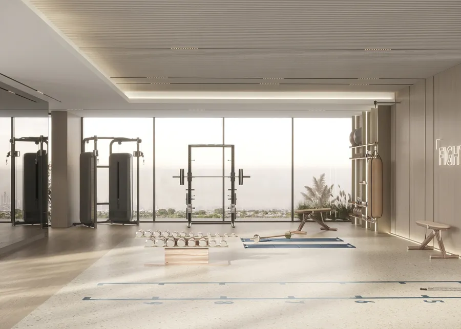  Gym at Amazonia Residence.