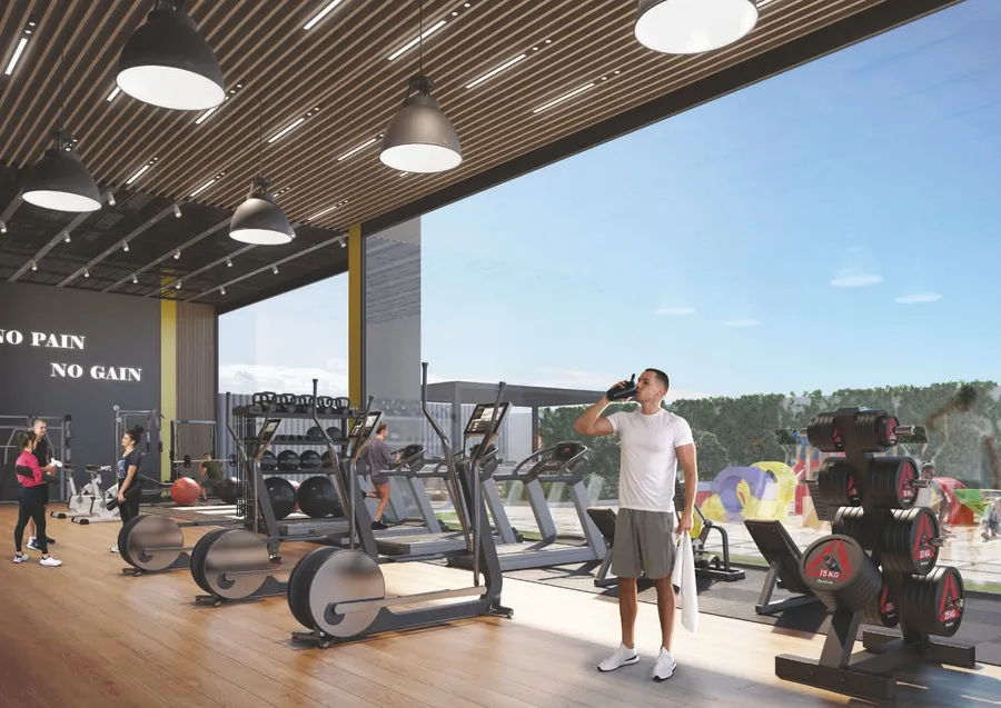 Gym at Maison Elysee III.