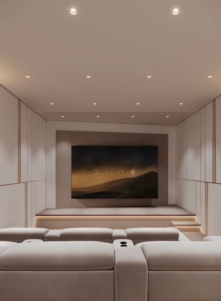 Private Cinema at J-Haus Residence.