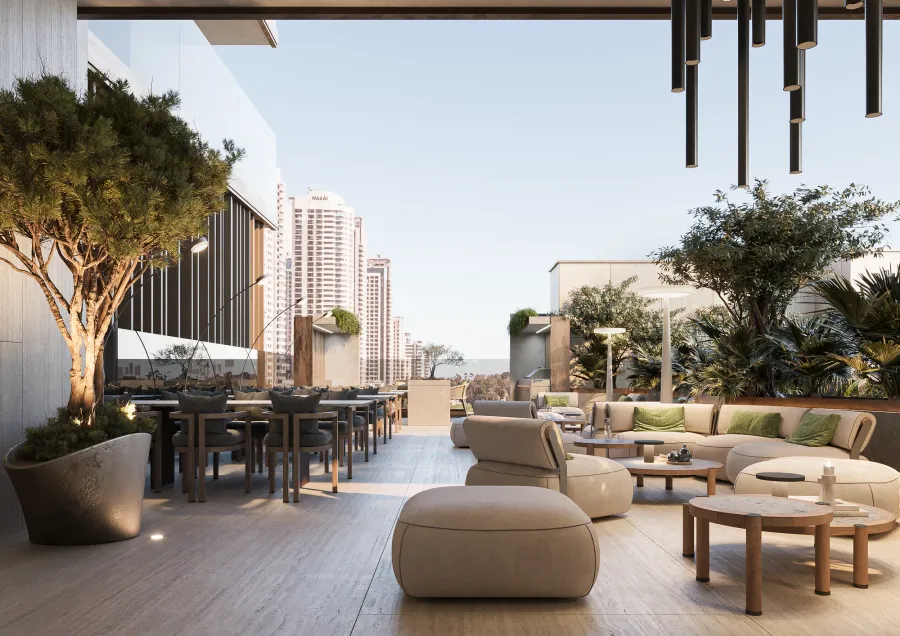 Zen Garden at Ashwood Residences.