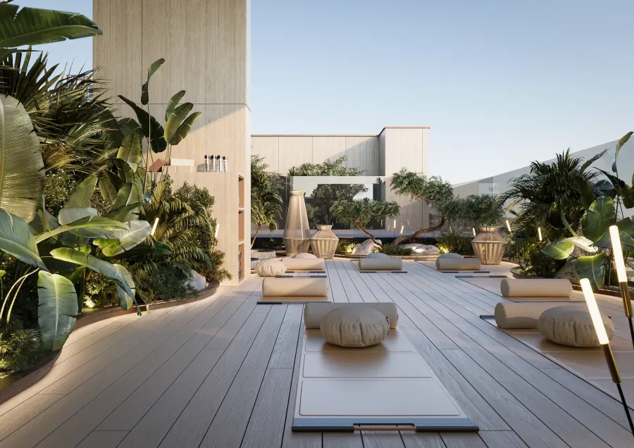 Yoga & Meditation Area at Ashwood Residences.