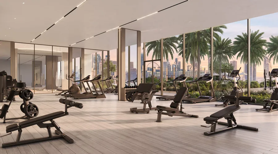 Indoor Gym at Sol Levante.