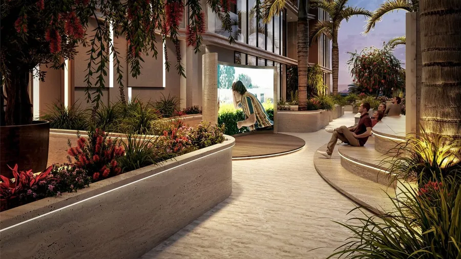 Outdoor Theatre at Urban Horizon.