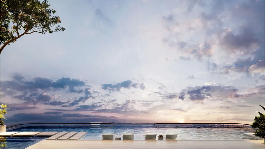 Infinity Swimming Pool at Urban Horizon.