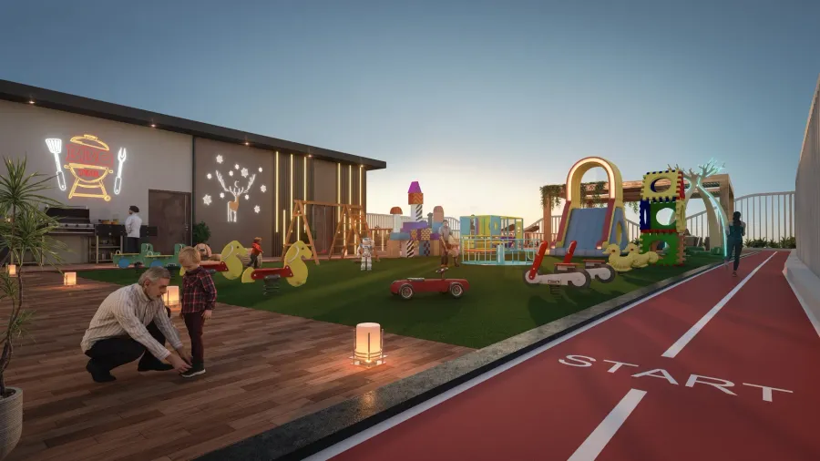 Kids' Play Area at Empire Gardens.