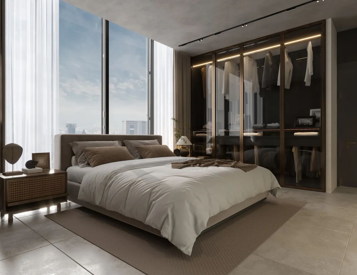 Interior render at Empire Gardens.