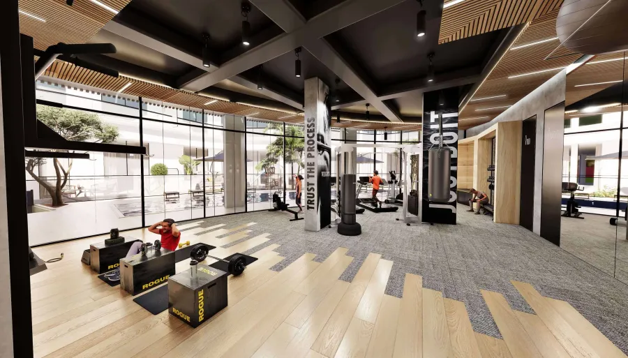 Fitness Center at Xenia Residence.