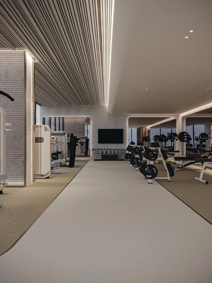 Gymnasium at Floarea Skies.