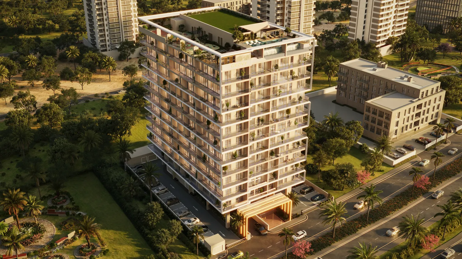 Rivo, Dubai Land Residence Complex (DLRC) · render 1