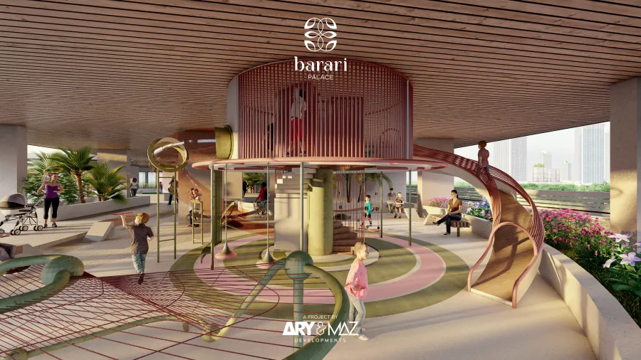 Kids Play Area at Barari Palace.