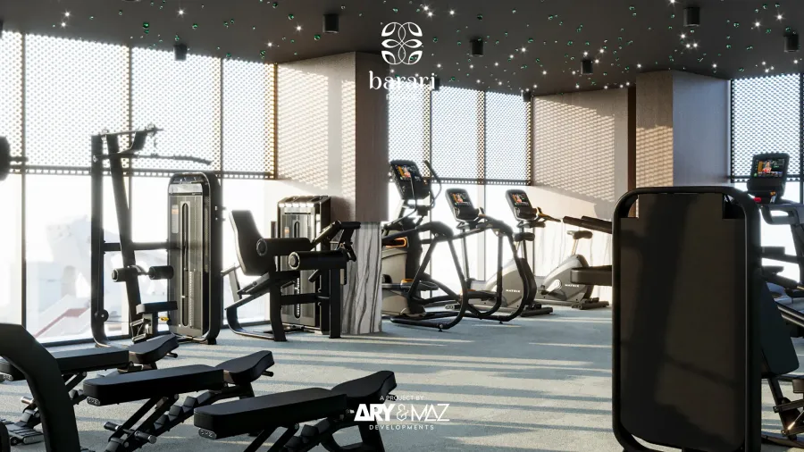 Fitness Center at Barari Palace.