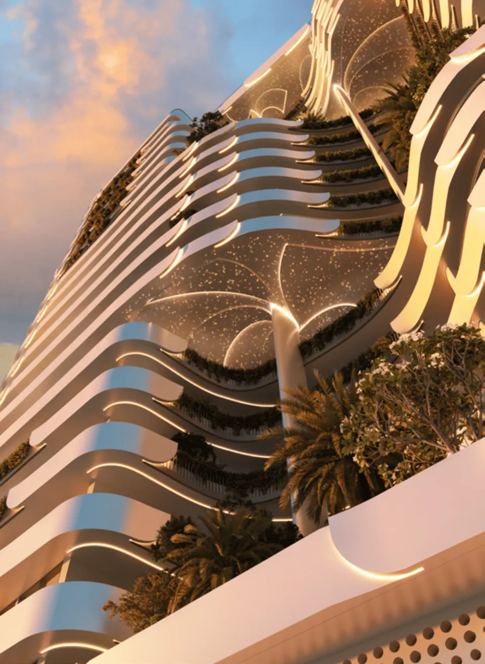 Weybridge Gardens 4, Dubai Land Residence Complex (DLRC) · render 3