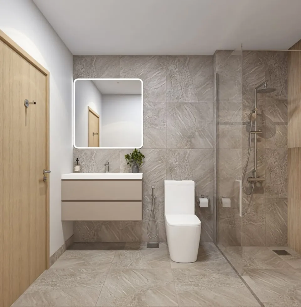Weybridge Gardens 4, Dubai Land Residence Complex (DLRC) · render 5