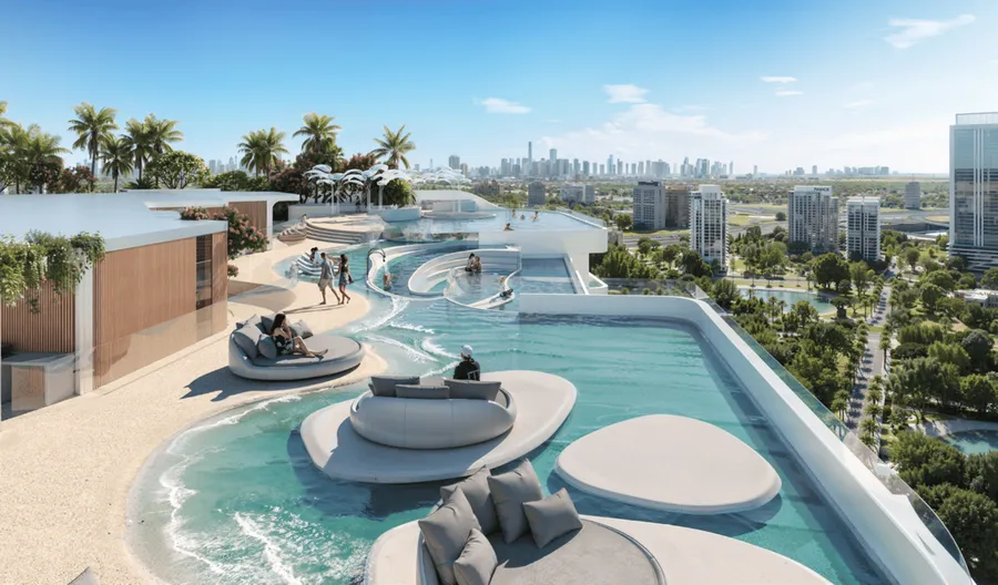 Sky Beach With Panoramic Vistas at Weybridge Gardens 4.