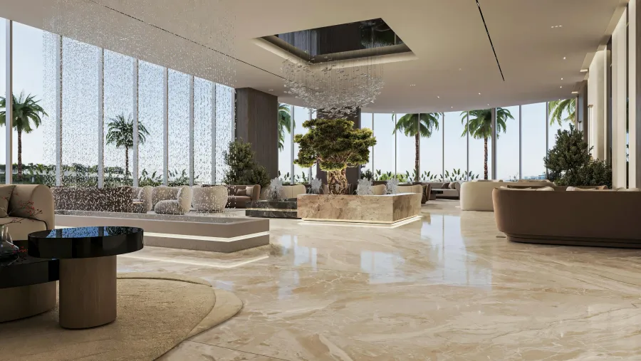 Luxury Hall at Sakura Gardens.