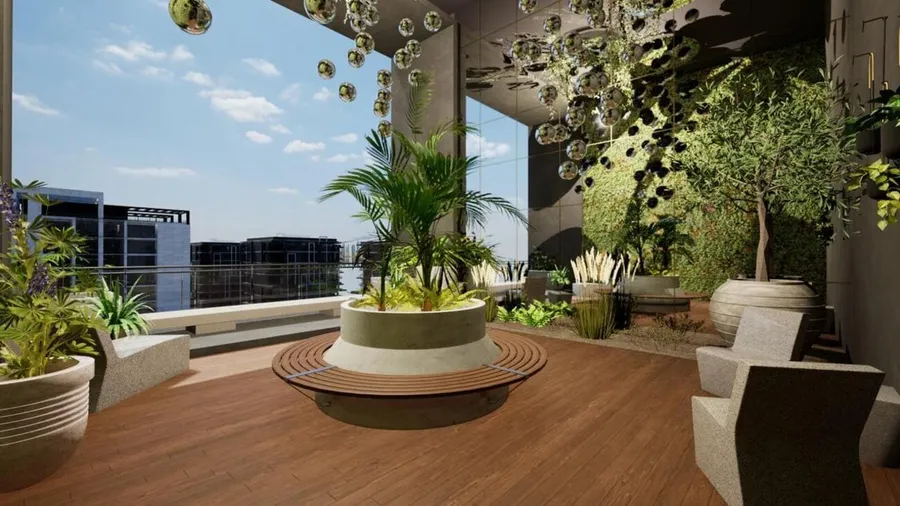 Terrace Garden at VOI Residence.