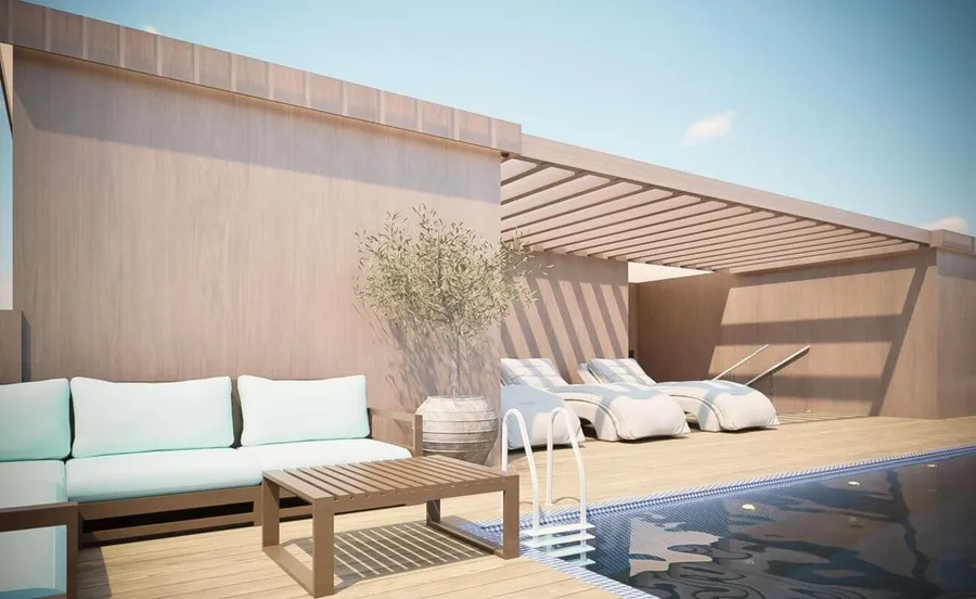 Swimming Pool at VOI Residence.