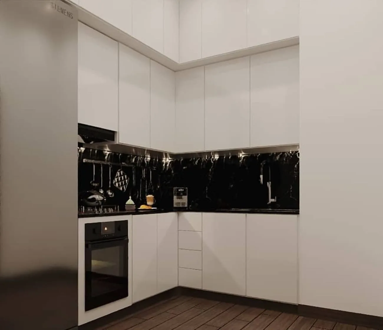 Interior render at VOI Residence.