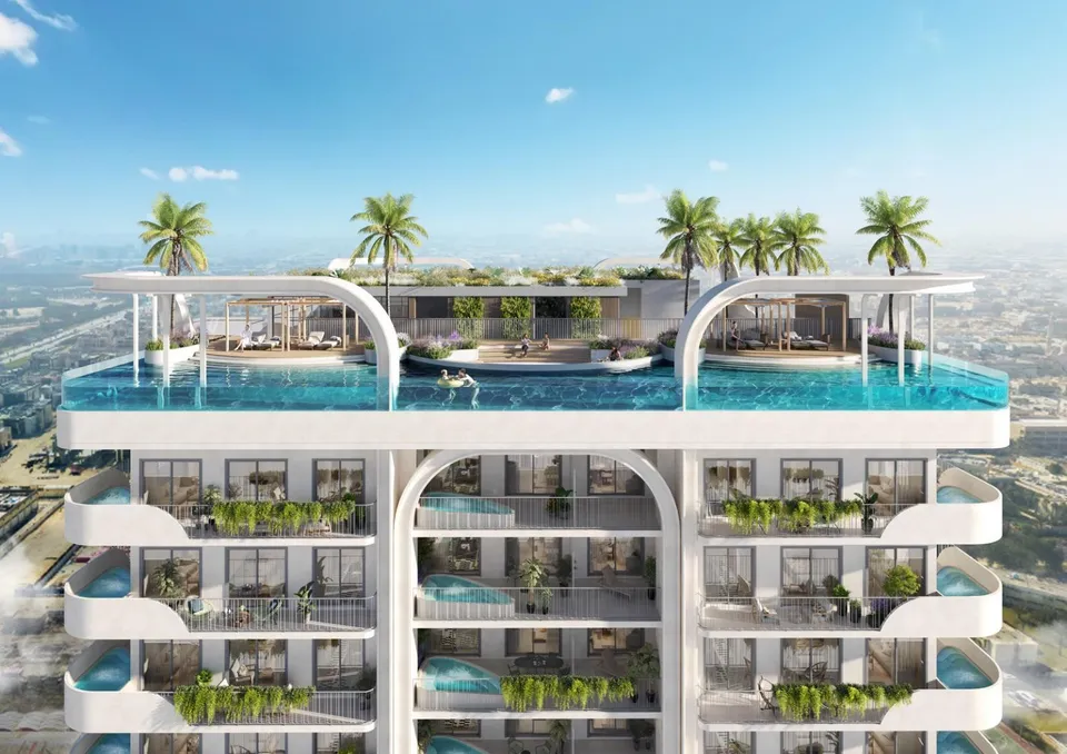 Weybridge Gardens 3, Dubai Land Residence Complex (DLRC) · render 4