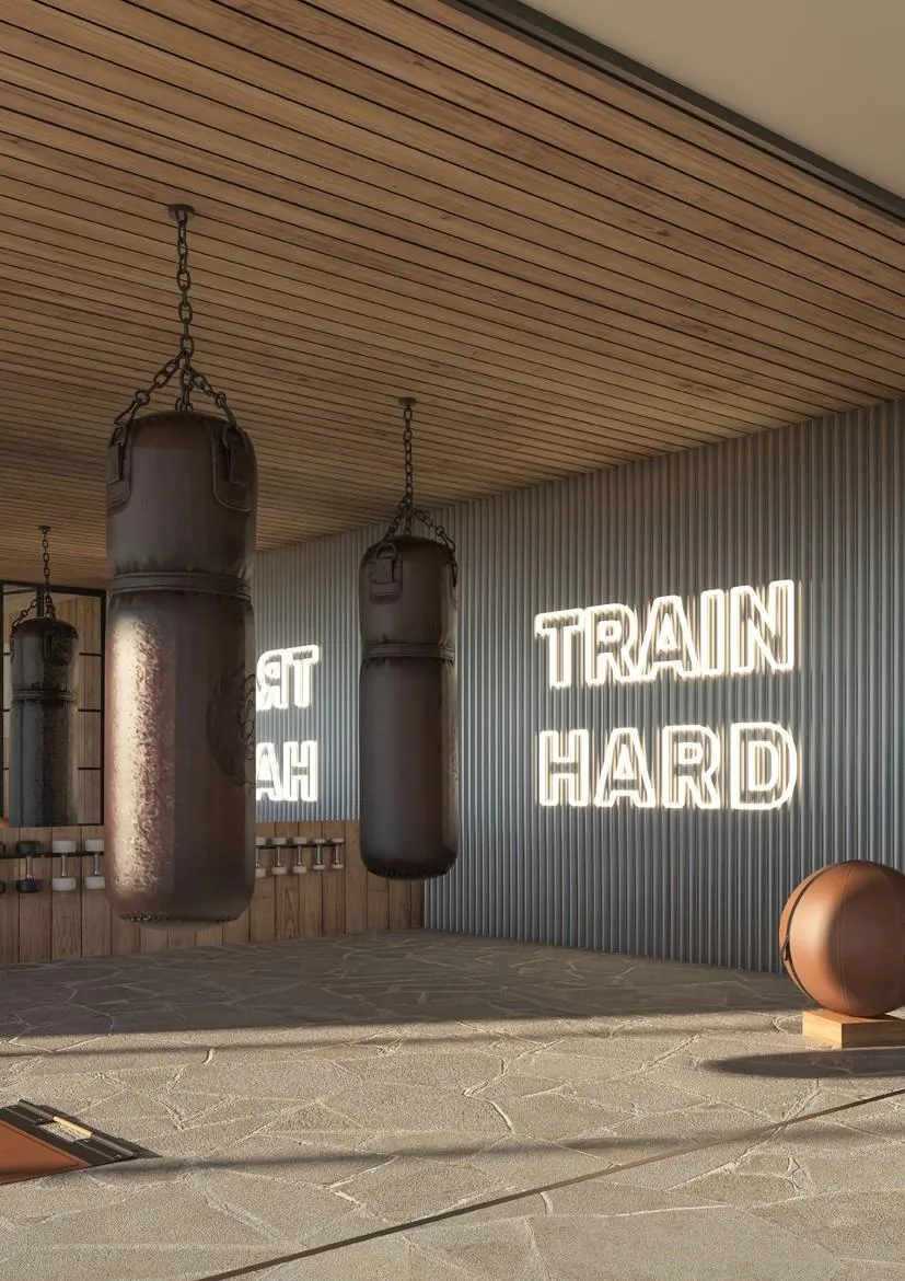 Gym at Weybridge Gardens 3.