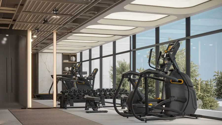 Gym at Tresora by Wadan.