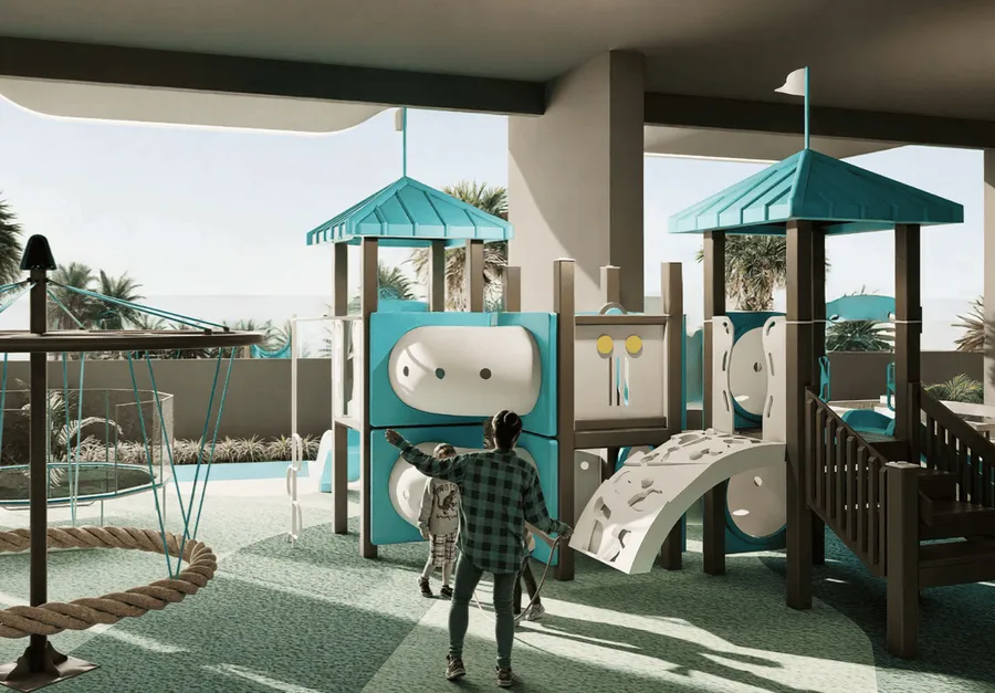 Kids Playing Area at Reef 998.