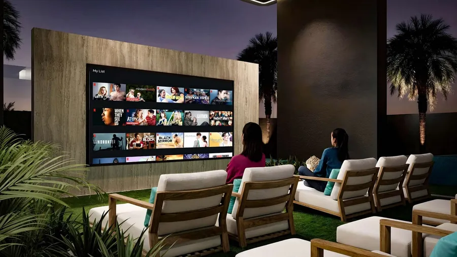 Outdoor Cinema at Reef 998.