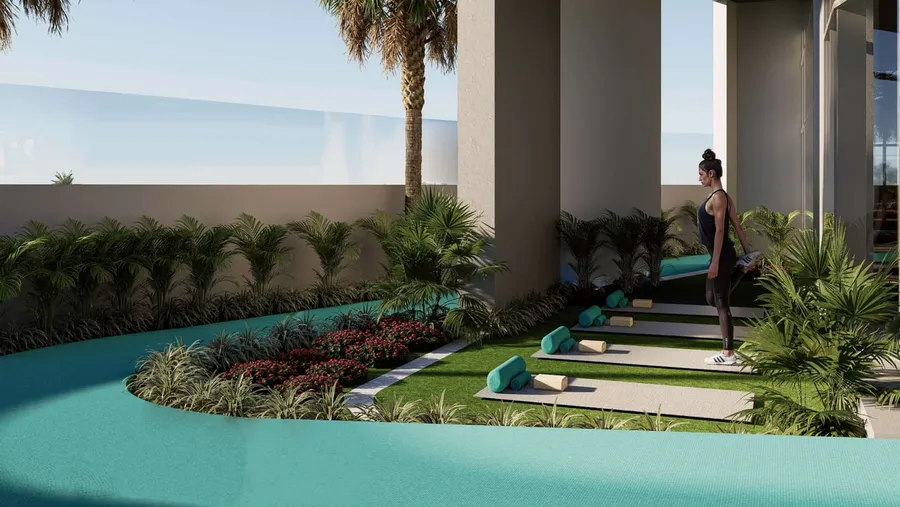Jogging Track / Yoga at Reef 998.