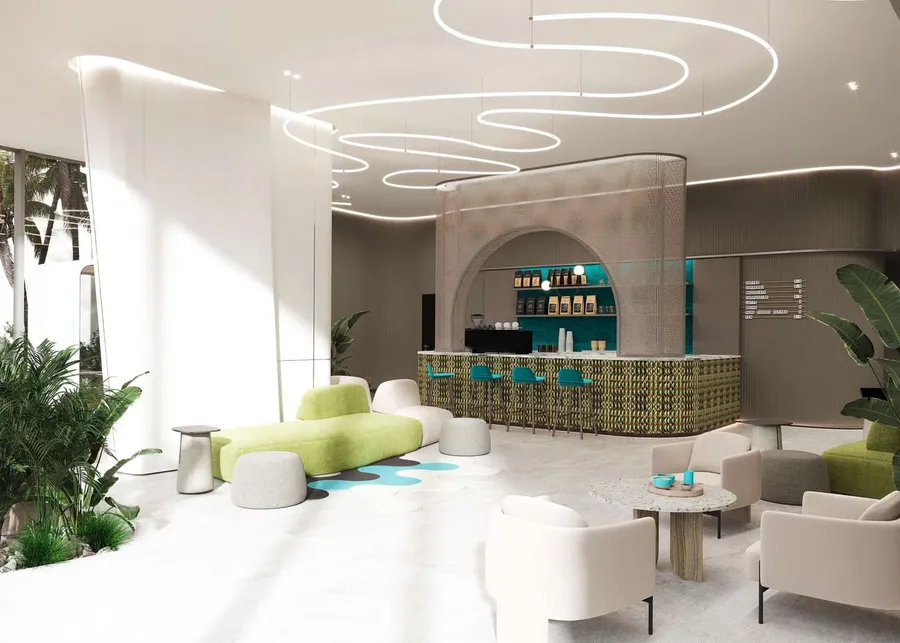 Co-Working Zone at Reef 998.