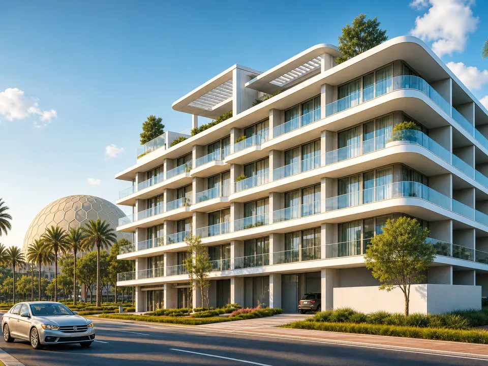 Galleria Residences, Dubai South · render 1