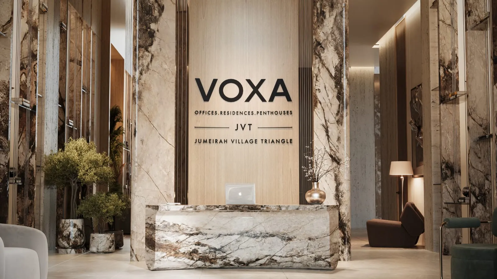 Voxa Pantheon, Jumeirah Village Triangle (JVT) · render 3