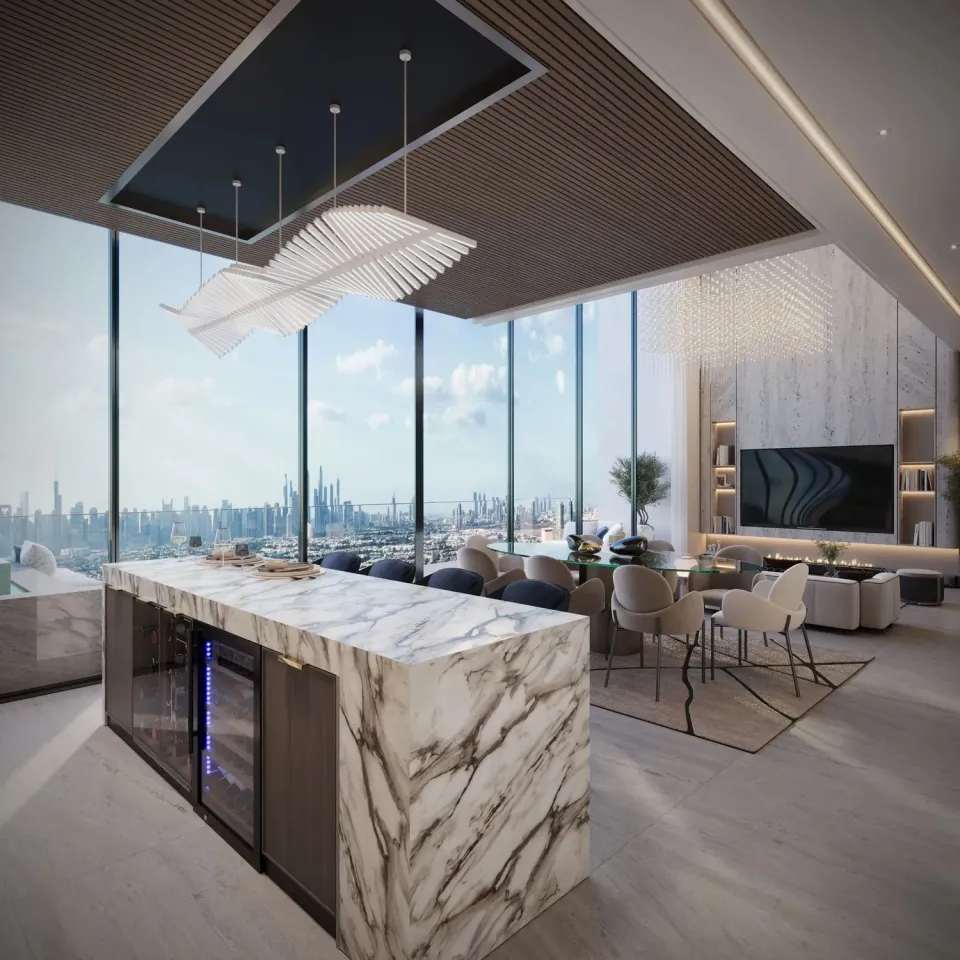 Voxa Pantheon, Jumeirah Village Triangle (JVT) · render 4