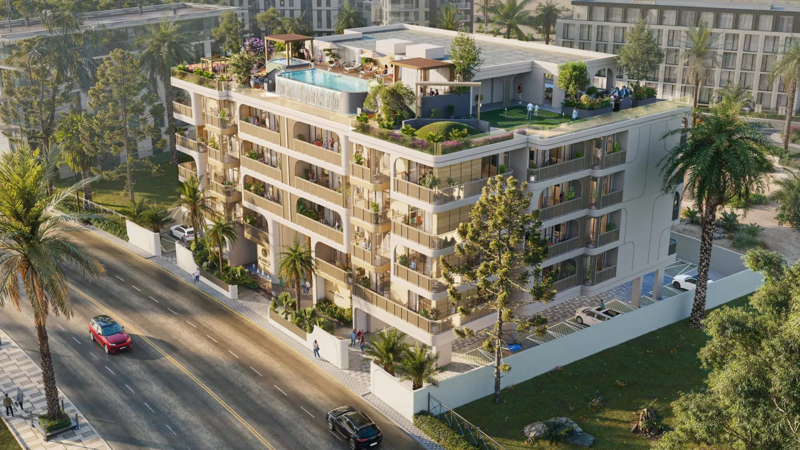 Altair 52, Dubai South · render 1