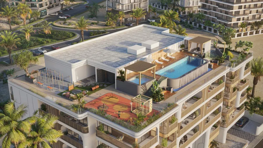 Rooftop Pool, Sports & Louge Areas at Altair 52.
