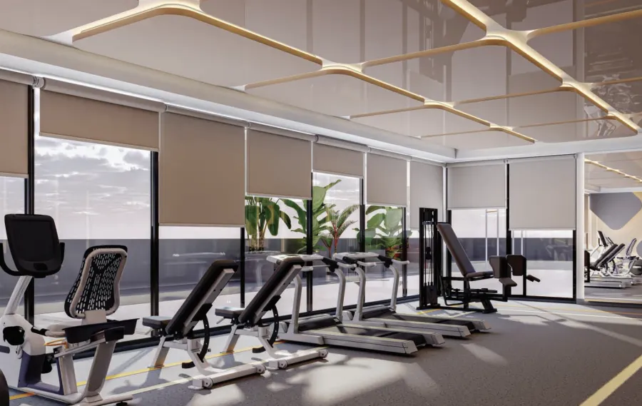 Gym at Altair 52.
