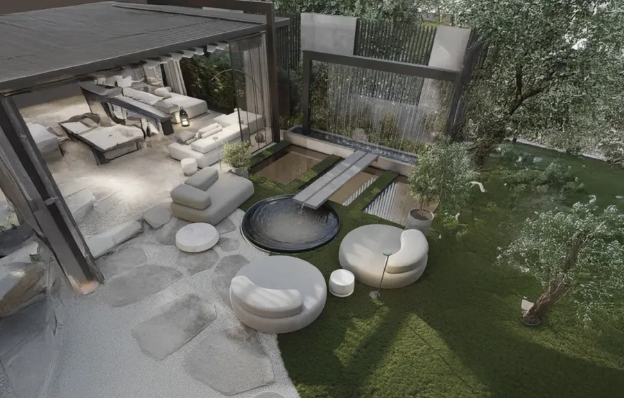 Zen Garden at Altair 52.